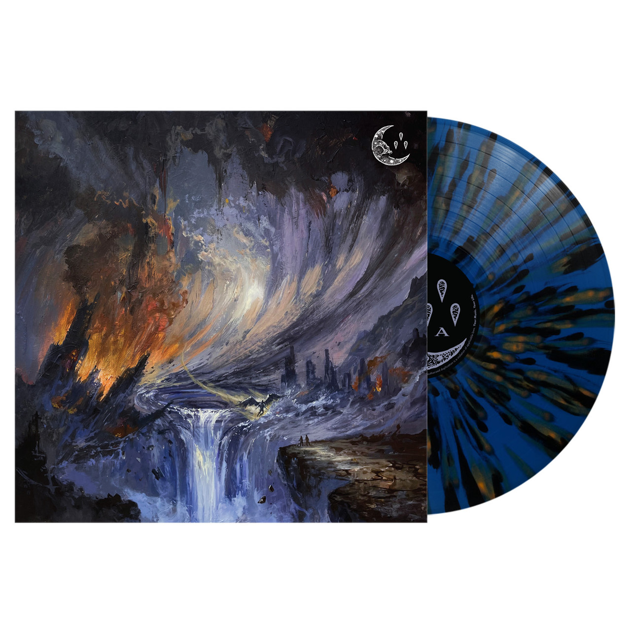 Currents 'All That Follows' LP Blue Black Orange Splatter Vinyl