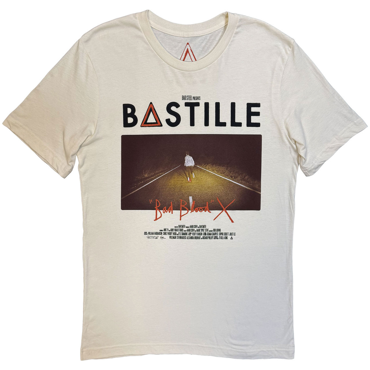 Bastille 'Bad Blood Album Photo' (Neutral) Ex-Tour T-Shirt