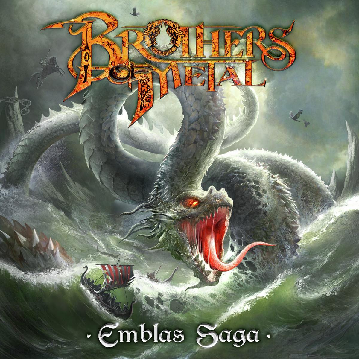 Brothers Of Metal 'Emblas Saga' CD Jewel Case