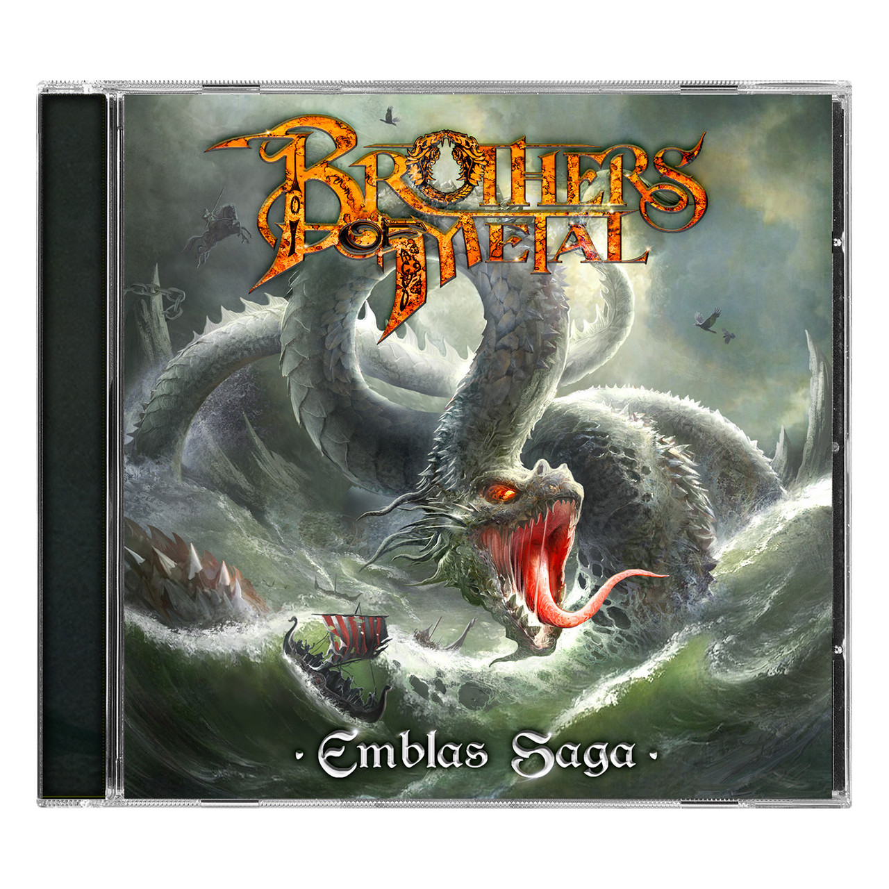 Brothers Of Metal 'Emblas Saga' CD Jewel Case