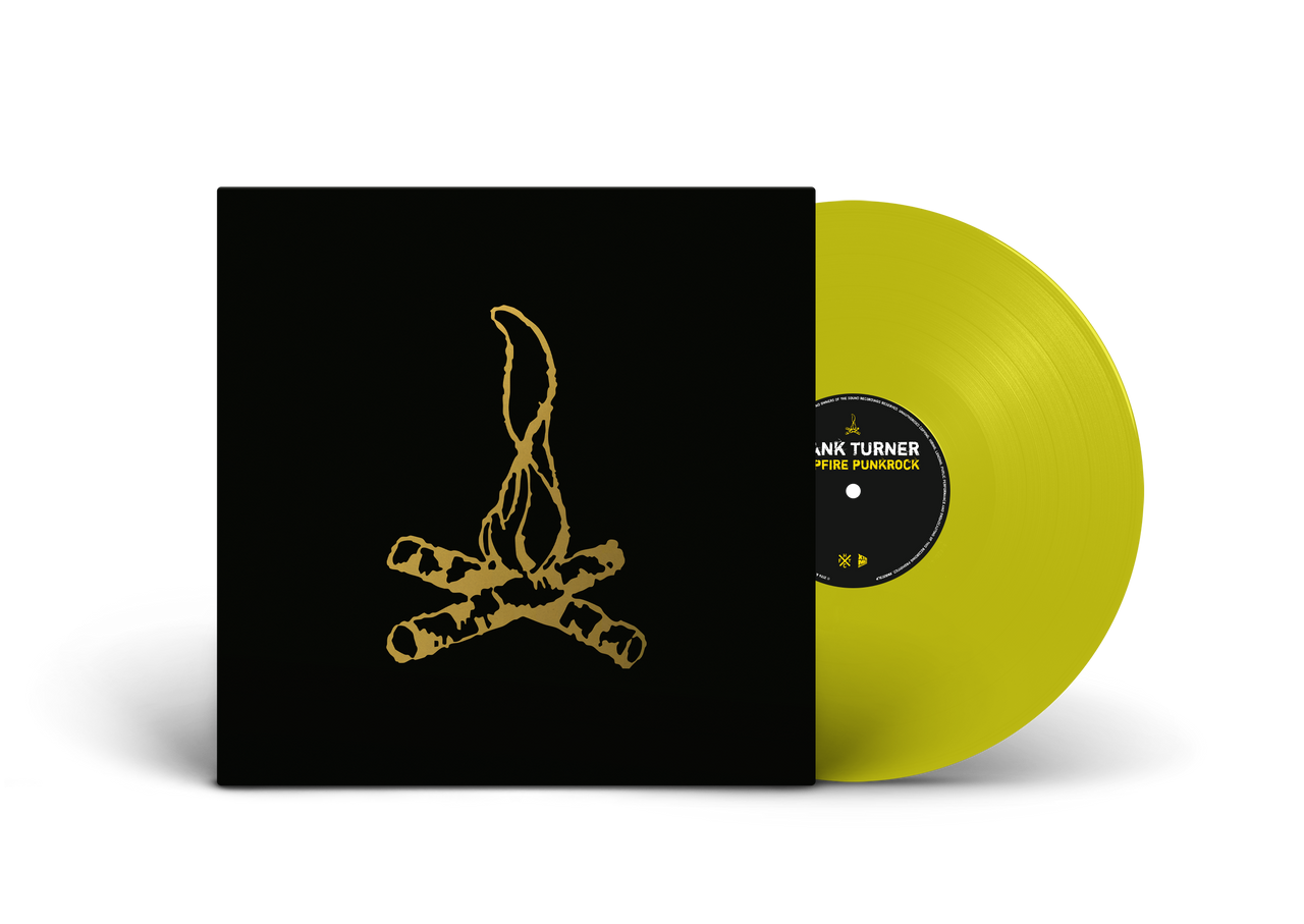 Frank Turner 'Campfire Punkrock 20' LP Transparent Yellow Vinyl
