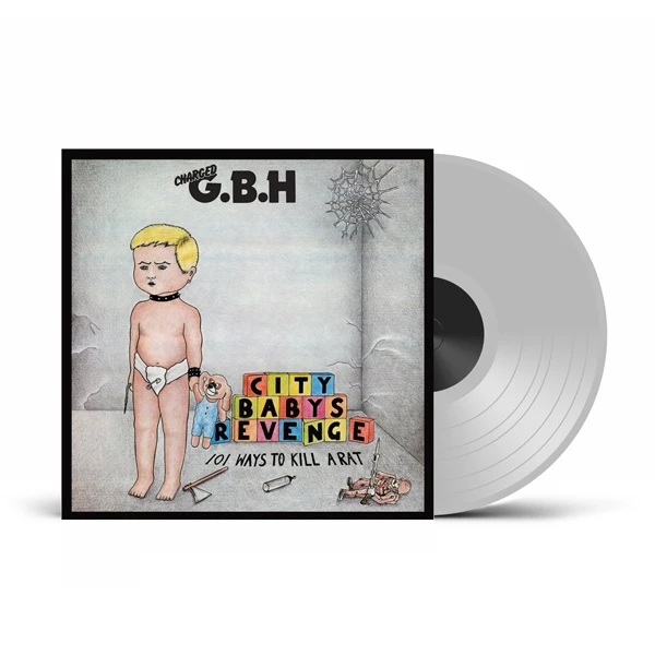 G.B.H. 'City Baby's Revenge' LP Clear Vinyl