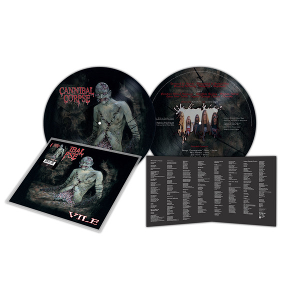 PRE-ORDER - Cannibal Corpse 'Vile' LP Picture Disc Vinyl - RELEASE DATE 11th September 2026