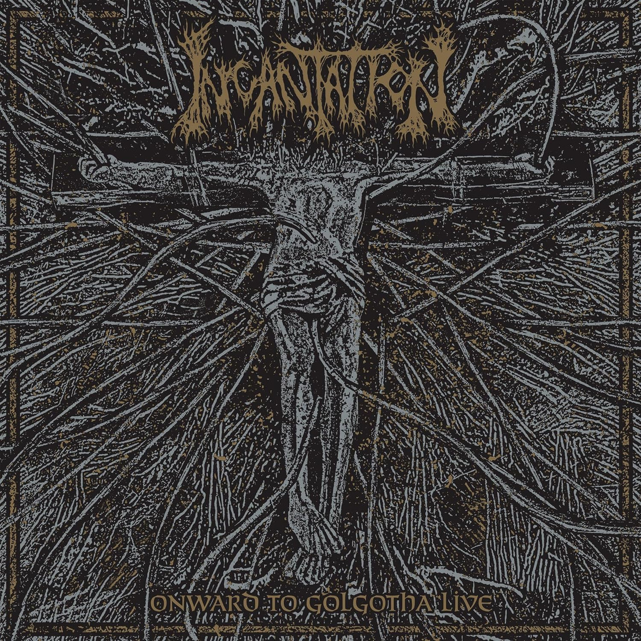 Incantation 'Onward To Golgotha - Live' CD Jewel Case