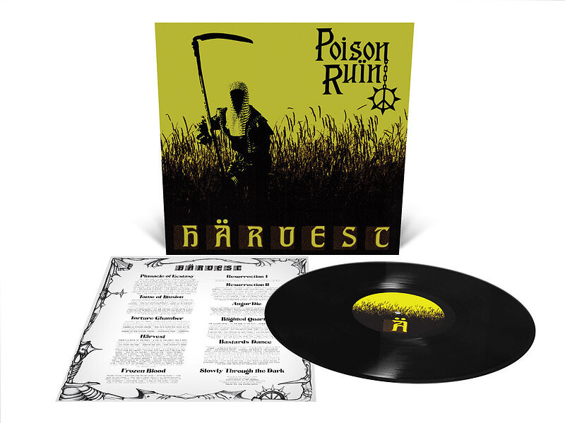 Poison Ruin 'Harvest' LP Black Vinyl