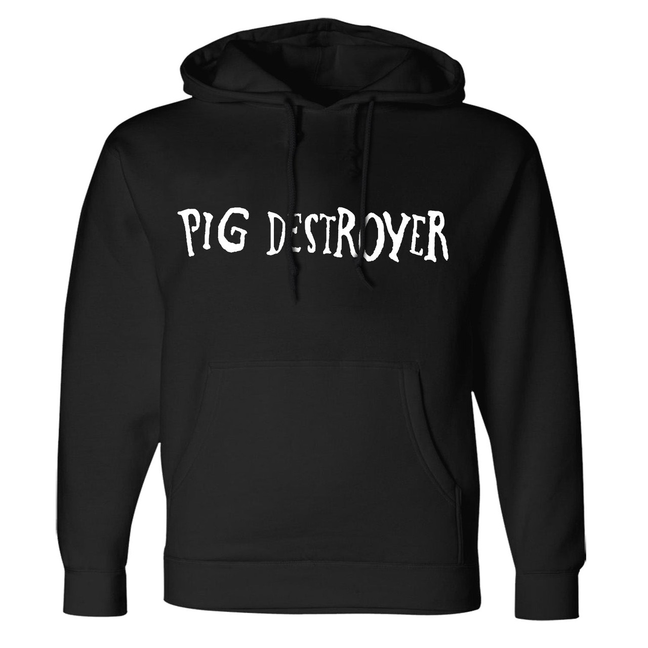 Pig Destroyer 'Logo' (Black) Pullover Hoodie - US Import