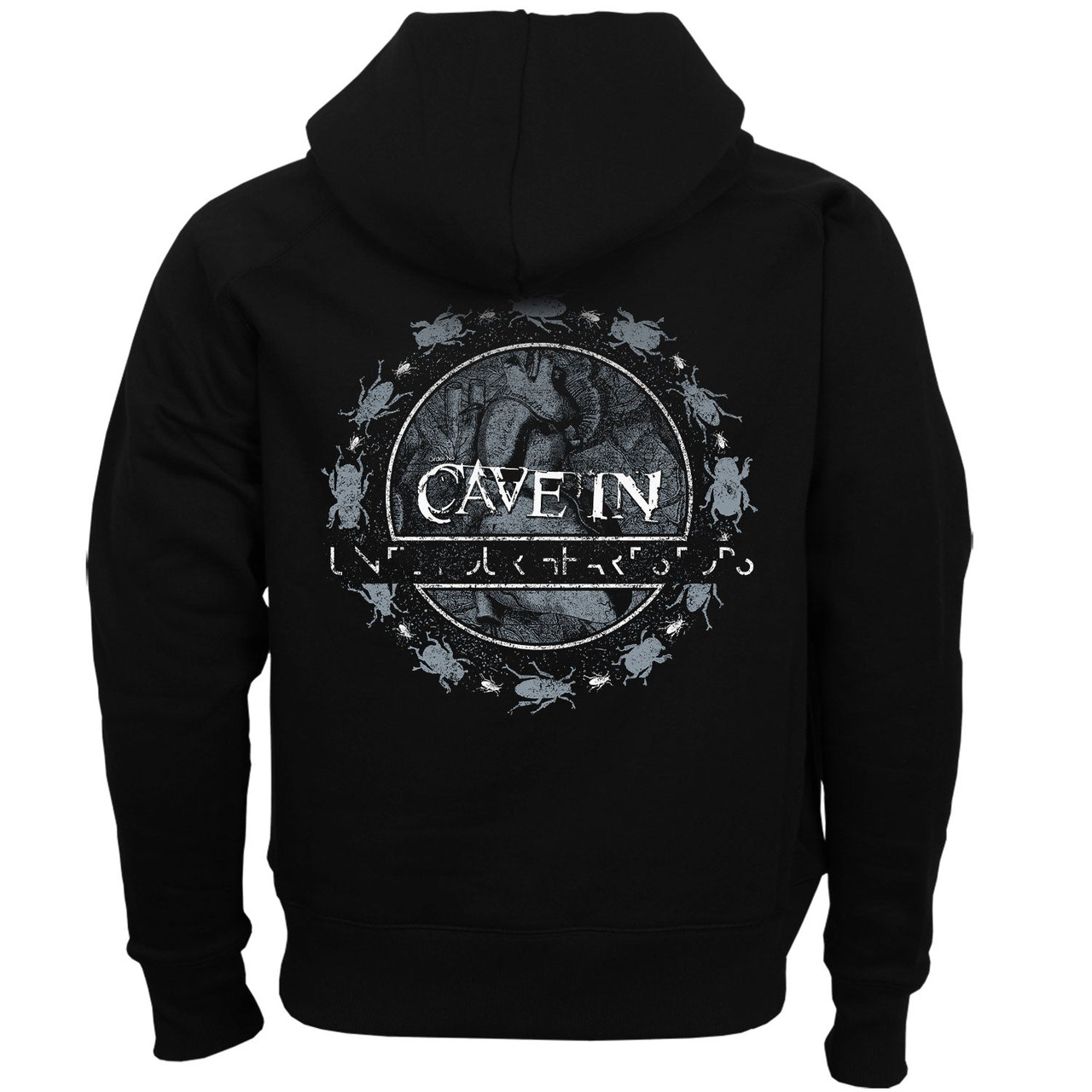 Cave In 'Until Your Heart Stops Reissue' (Black) Zip Up Hoodie - US Import