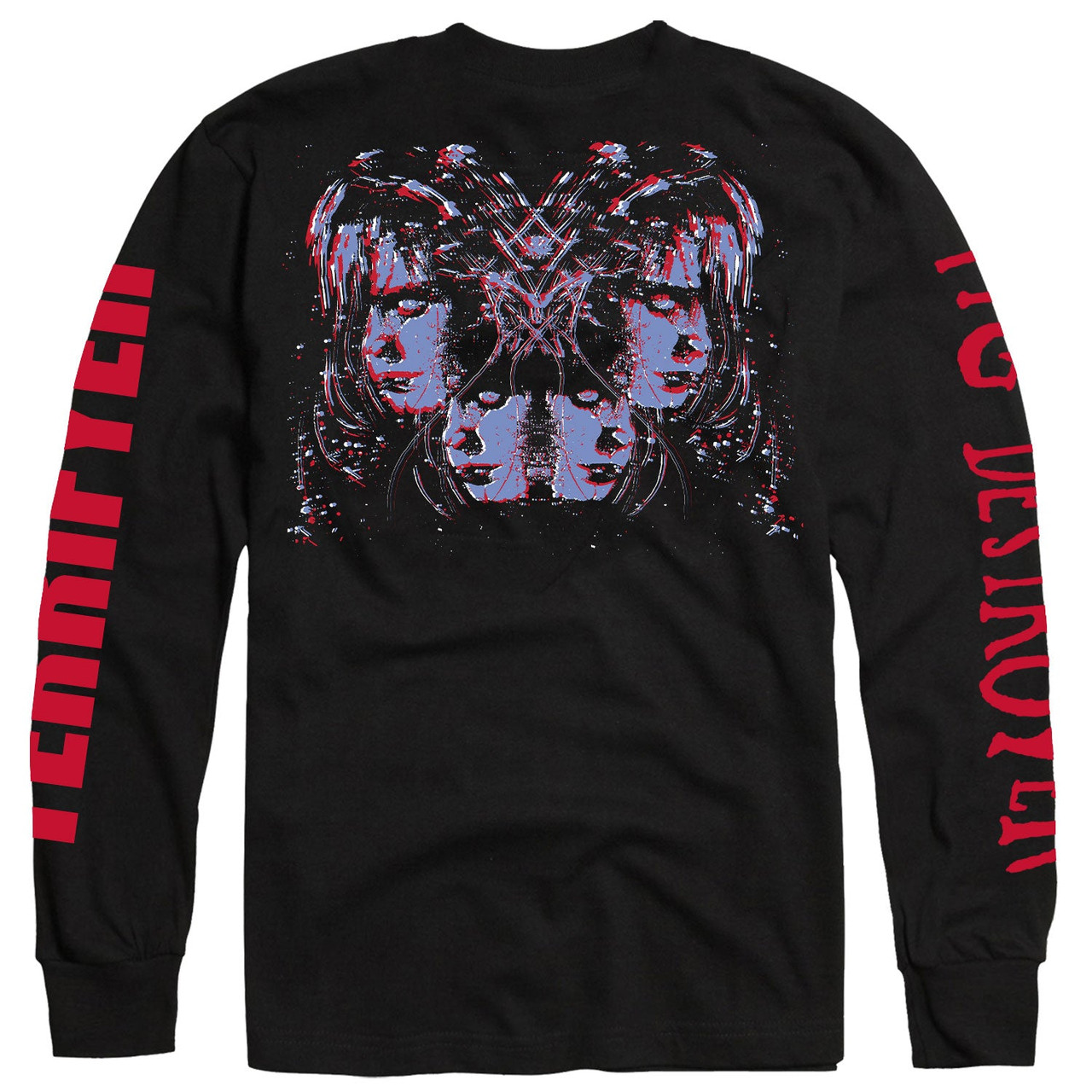 Pig Destroyer 'Downpour Girl' (Black) Long Sleeve Shirt - US Import