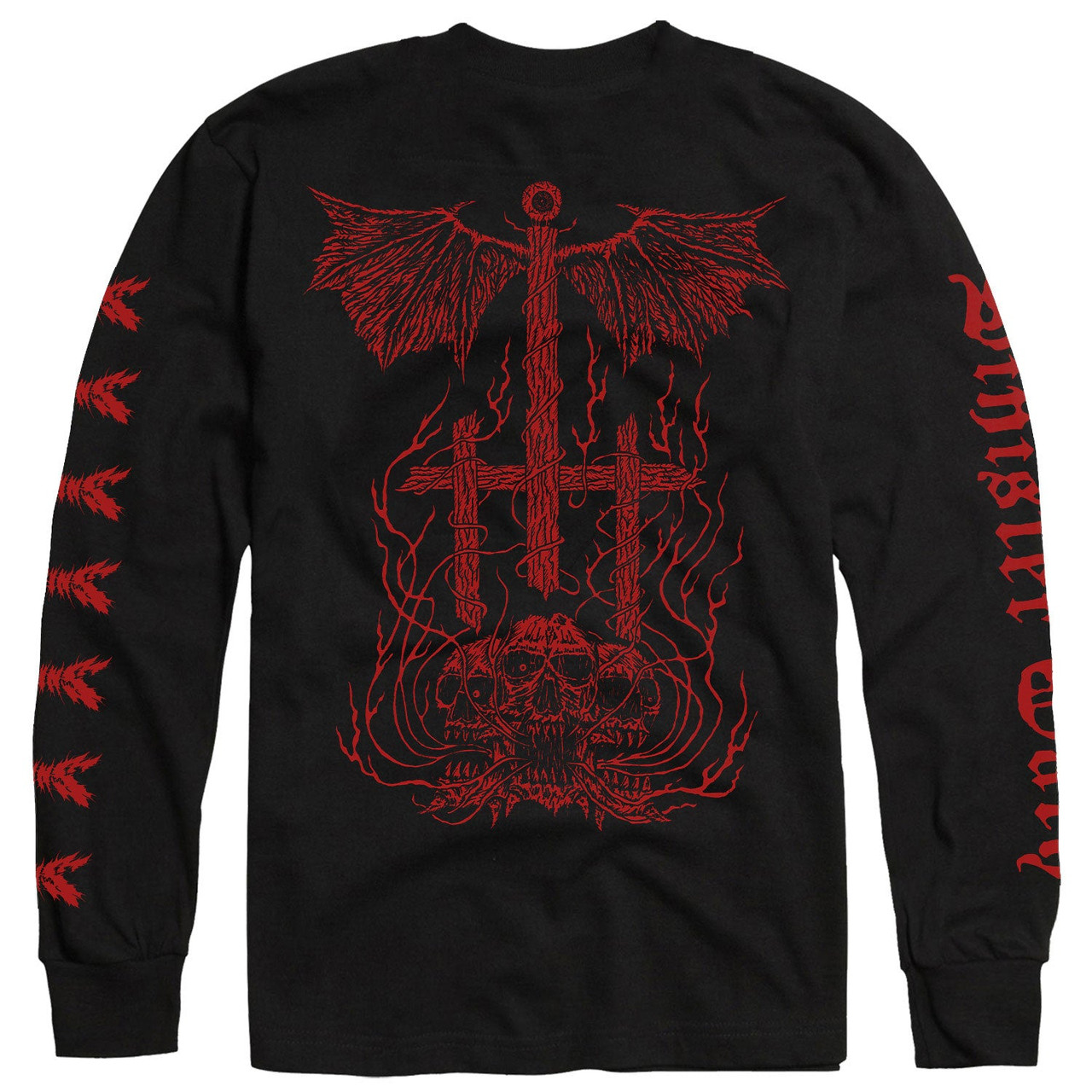 Coffins 'Sinister Oath' (Black) Long Sleeve Shirt - US Import