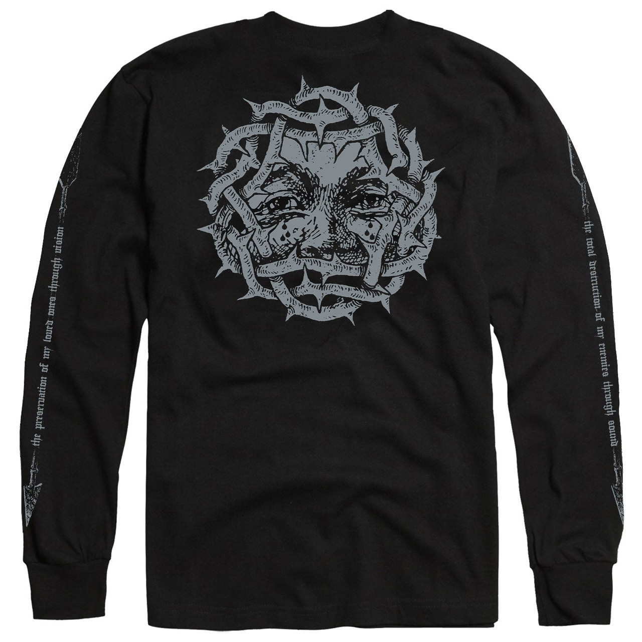 Primitive Man 'Observance' (Black) Long Sleeve Shirt - US Import