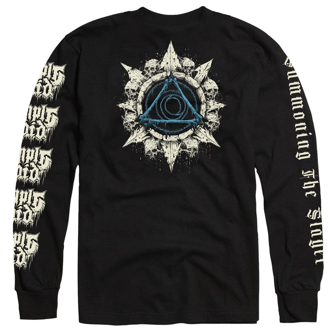 Temple of Void 'Summoning the Slayer' (Black) Long Sleeve Shirt - US Import