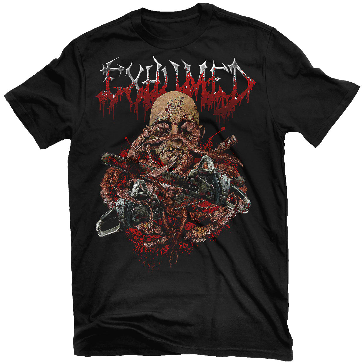 Exhumed 'The Saw Remains The Same' (Black) T-Shirt - US Import