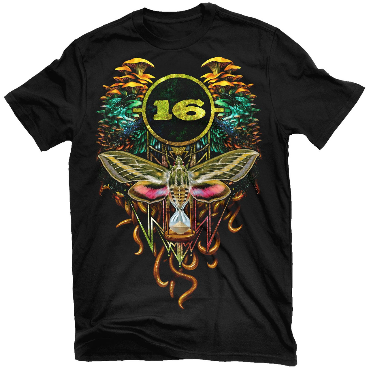 16 'Into Dust' (Black) T-Shirt - US Import