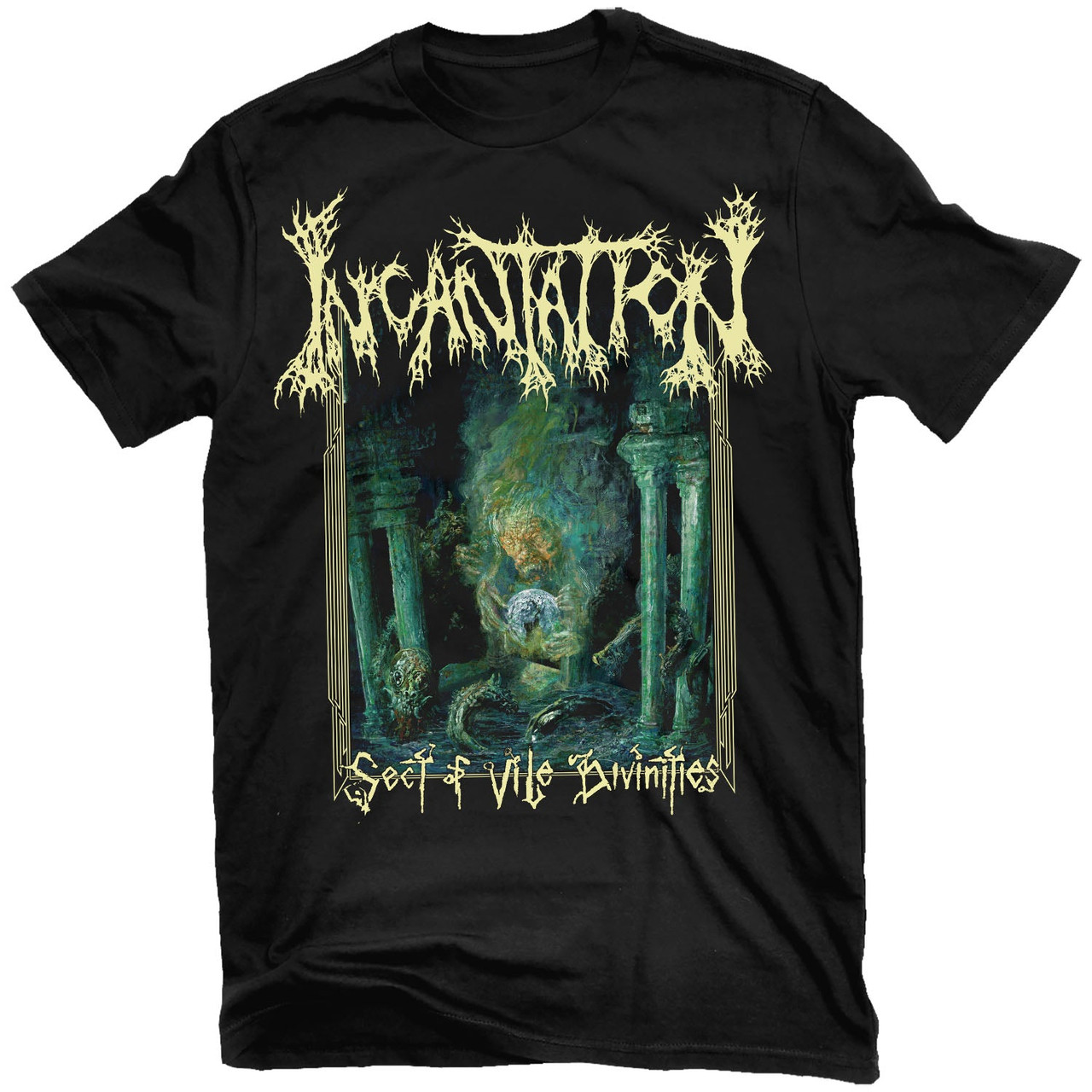 Incantation 'Sect of Vile Divinities' (Black) T-Shirt - US Import