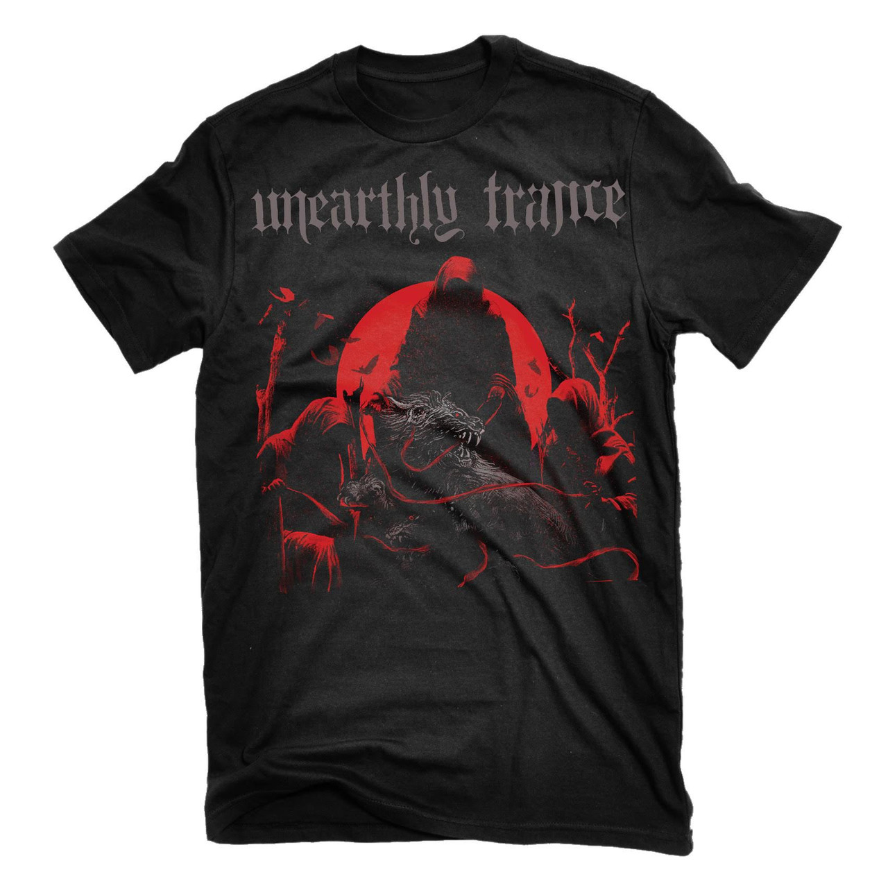 Unearthly Trance 'Stalking The Ghost' (Black) T-Shirt - US Import