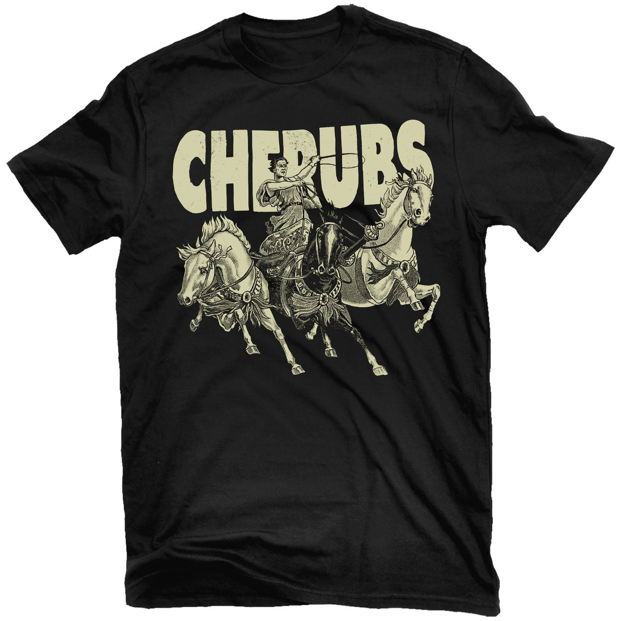 Cherubs 'SLO BLO 4 FRNZ & SXY' (Black) T-Shirt - US Import