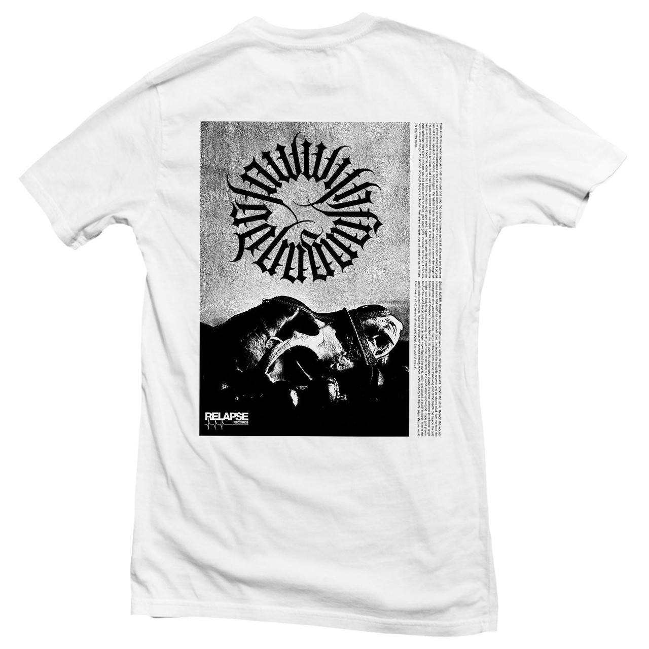 Amenra 'With Fang And Claw' (White) T-Shirt - US Import