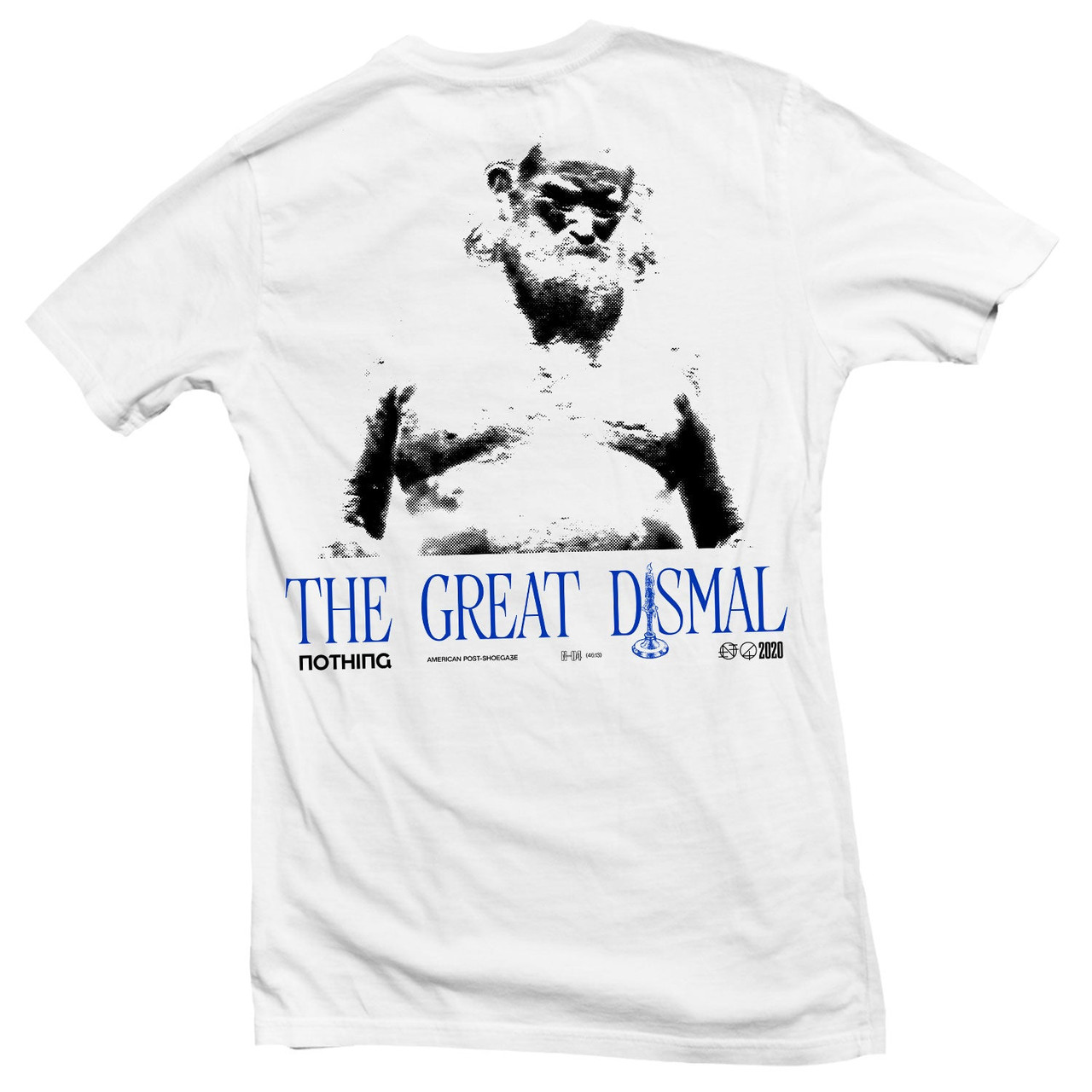 Nothing 'The Great Dismal B-Sides' (White) T-Shirt - US Import