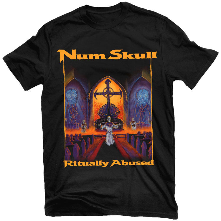Num Skull 'Ritually Abused' (Black) T-Shirt - US Import
