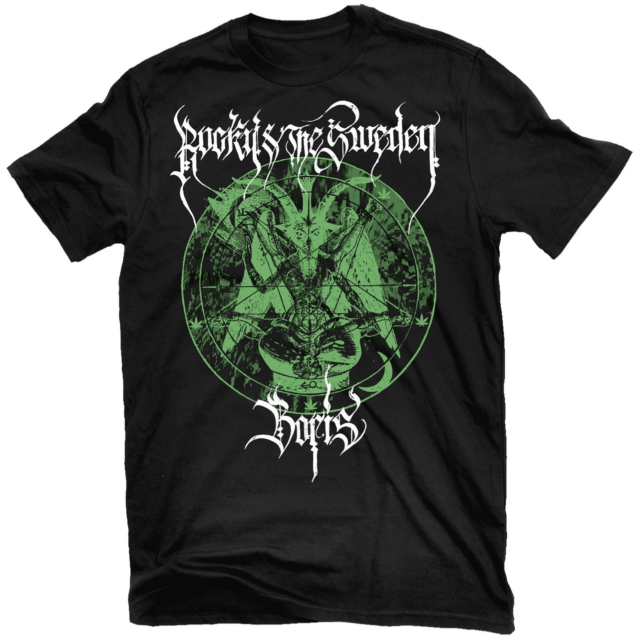 Rocky & The Sweden & Boris 'Split' (Black) T-Shirt - US Import