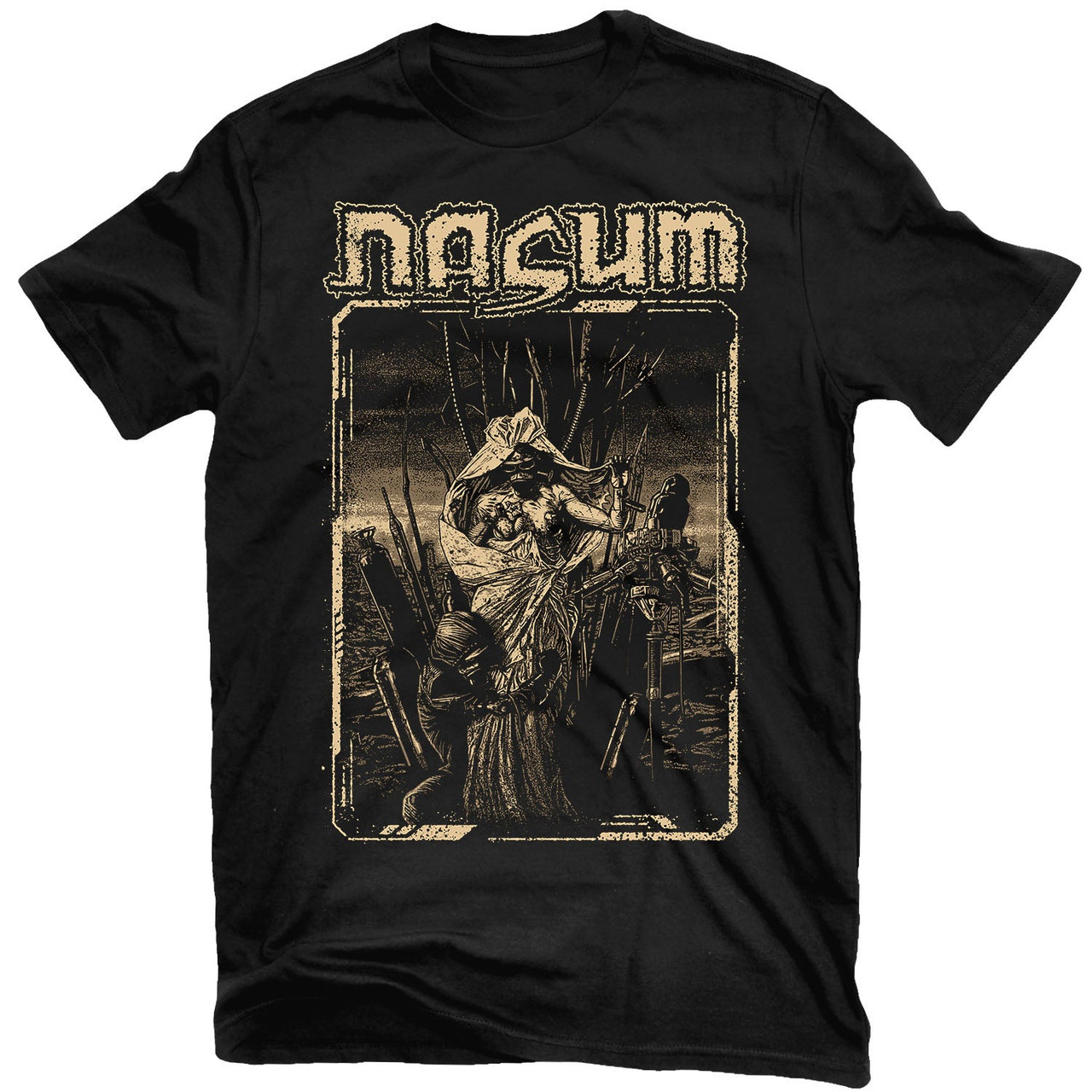 Nasum 'Inhaled / Exhaled / Revived' (Black) T-Shirt - US Import