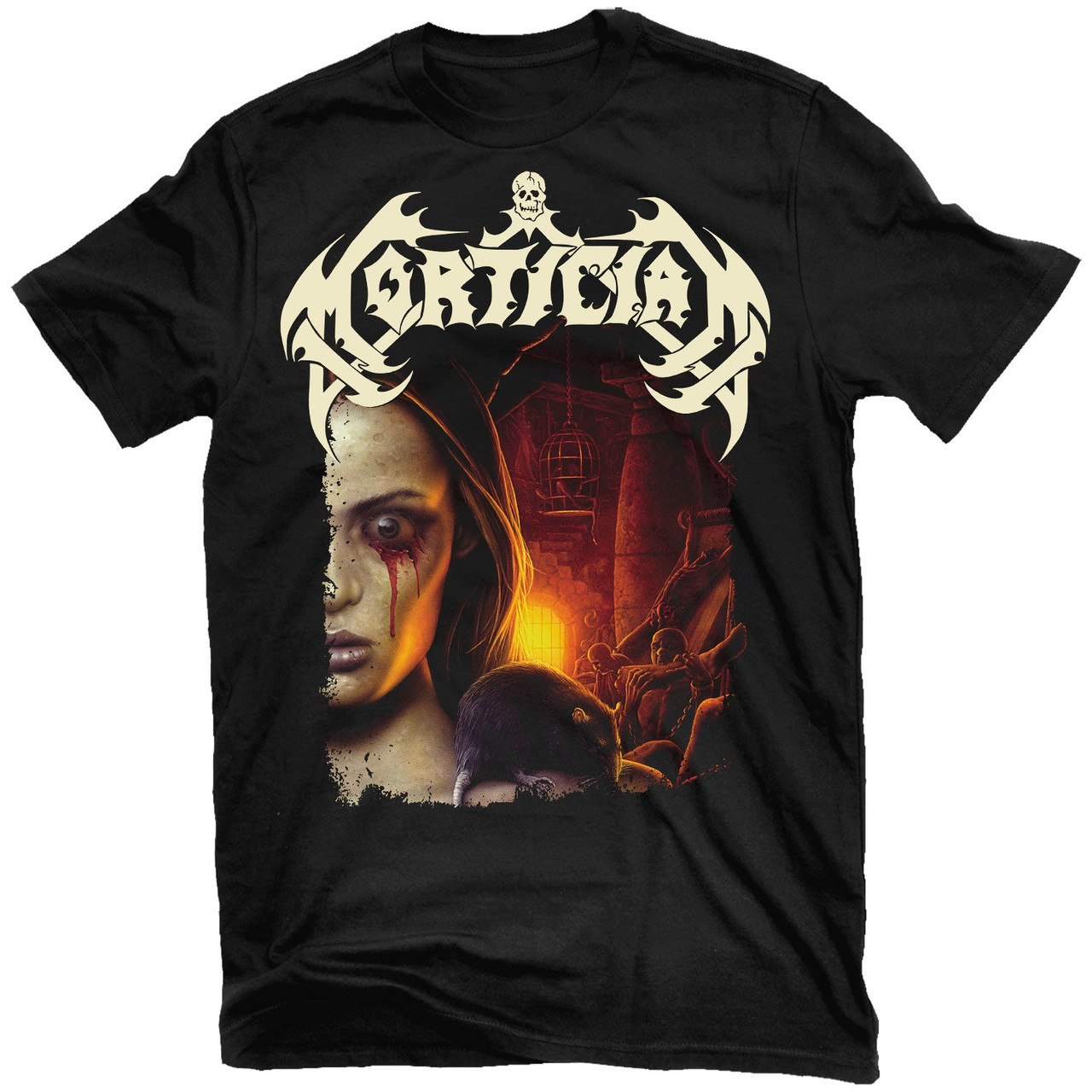 Mortician 'Domain Of Death' (Black) T-Shirt - US Import