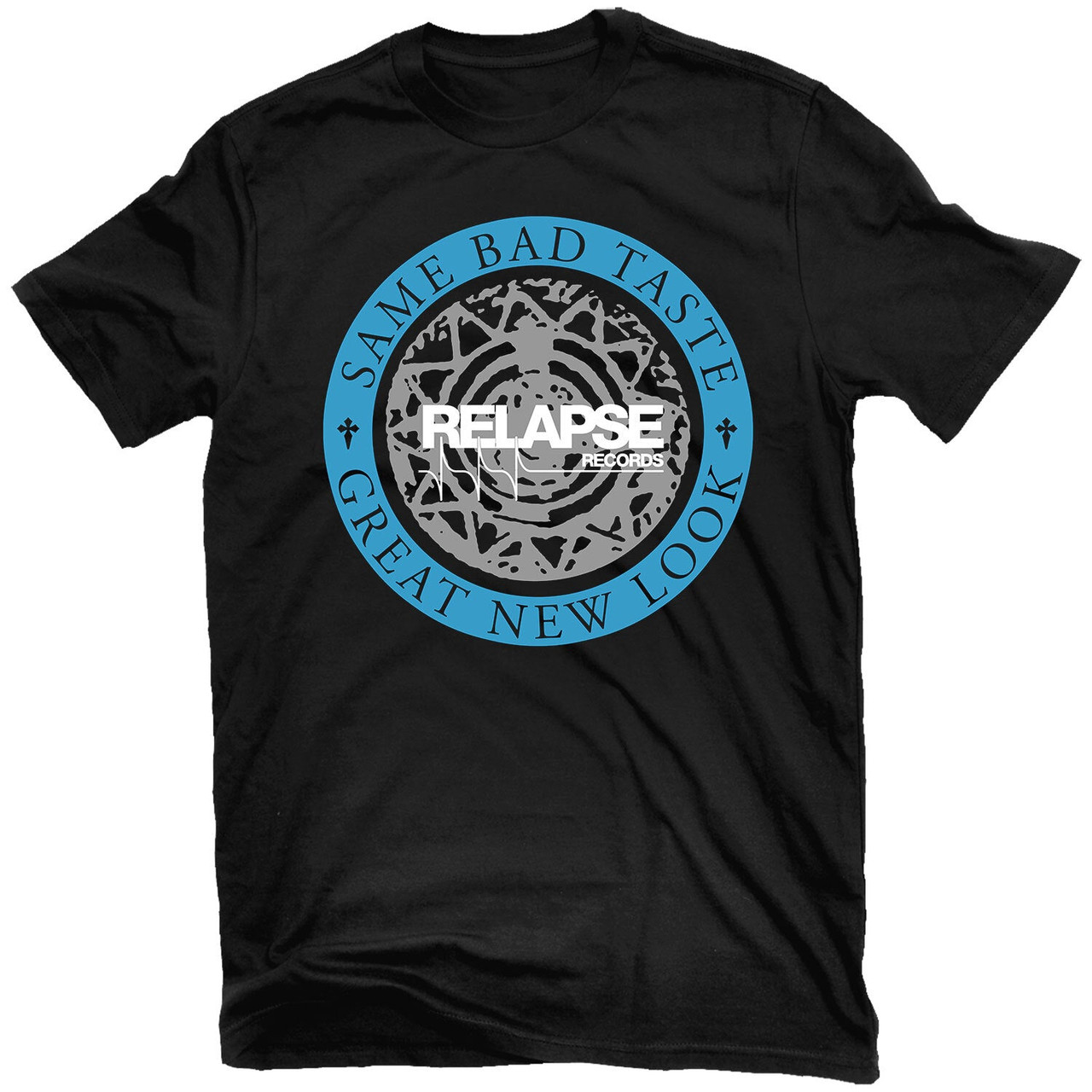 Relapse Records 'Same Bad Taste, Great New Look' (Black) T-Shirt - US Import