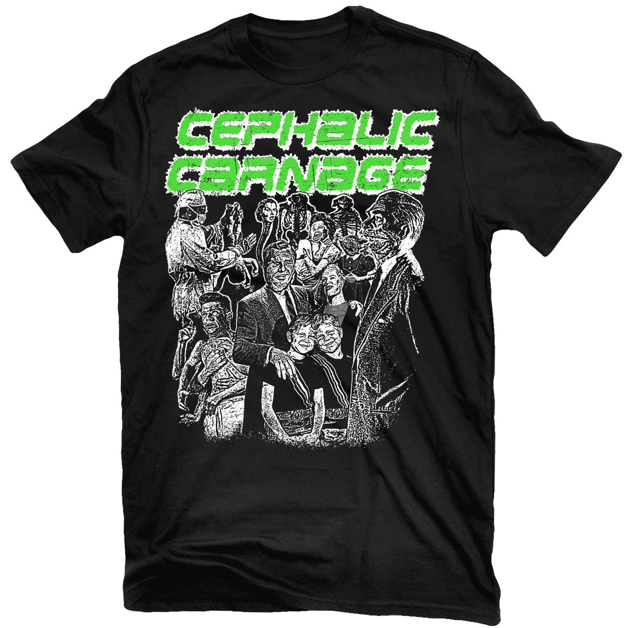 Cephalic Carnage 'Exploiting Dysfunction' (Black) T-Shirt - US Import