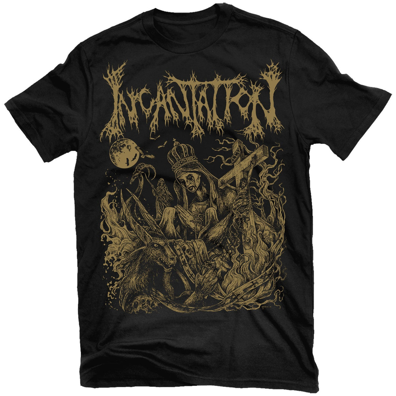 Incantation 'Hell Awaits' (Black) T-Shirt - US Import