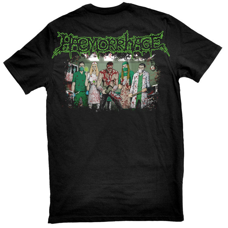 Haemorrhage 'Hospital Carnage' (Black) T-Shirt - US Import