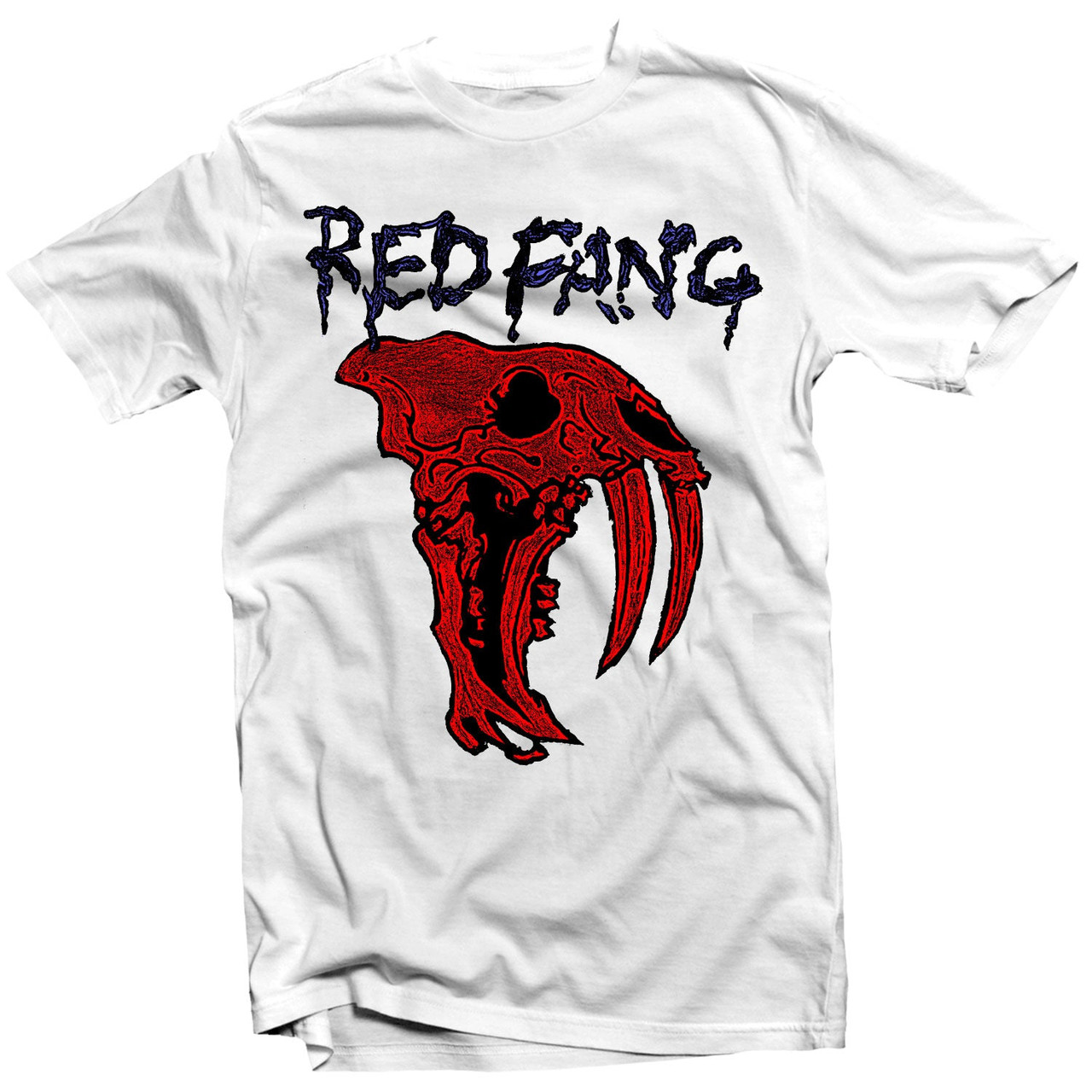 Red Fang 'Deep Cuts White' (White) T-Shirt - US Import