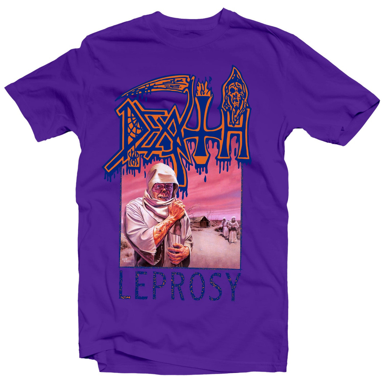 Death 'Leprosy Purple' (Purple) T-Shirt - US Import