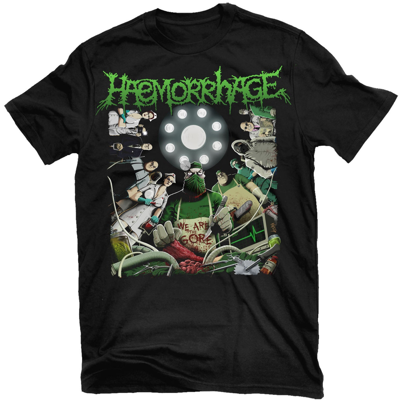 Haemorrhage 'We Are The Gore' (Black) T-Shirt - US Import