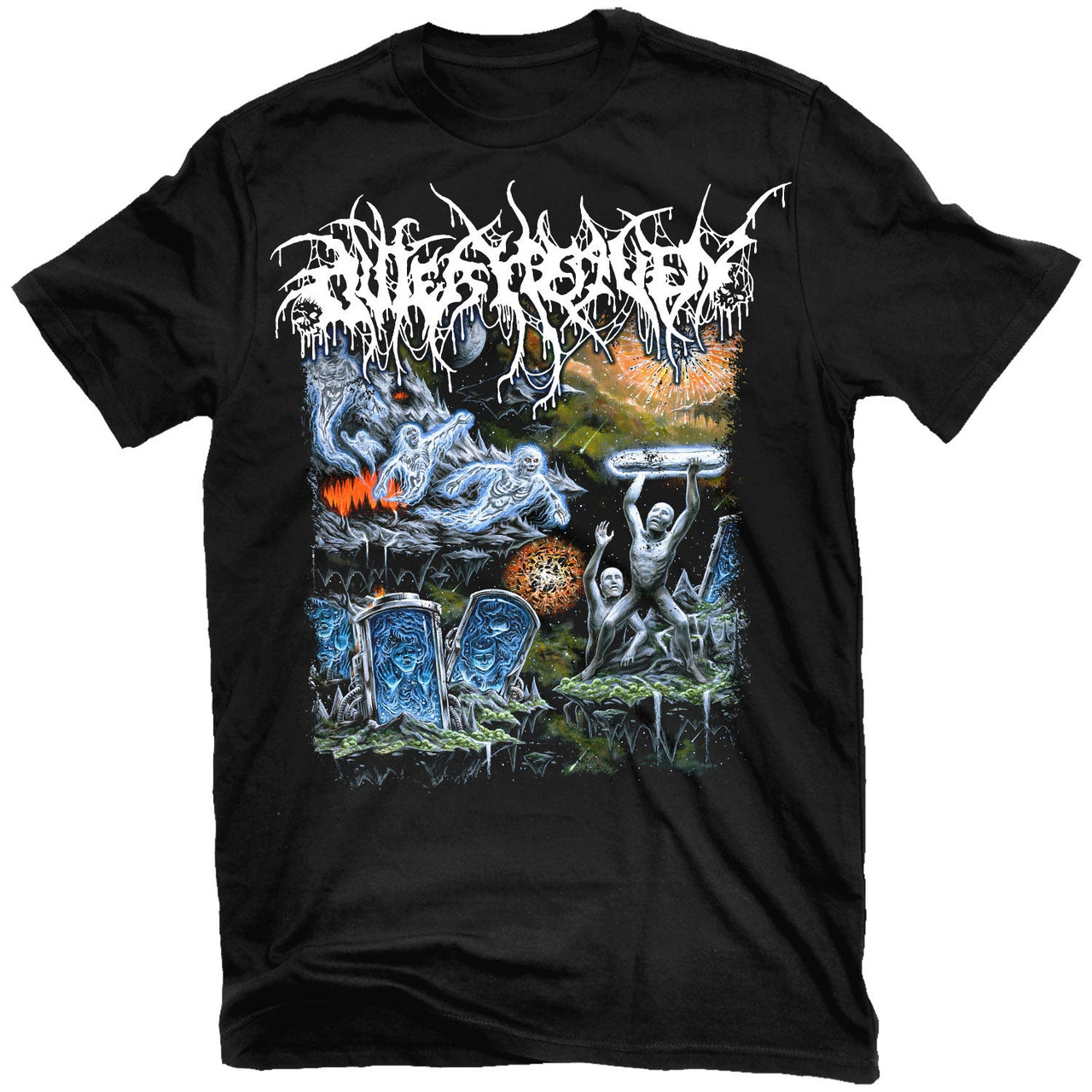 Outer Heaven 'Infinite Psychic Depths' (Black) T-Shirt - US Import