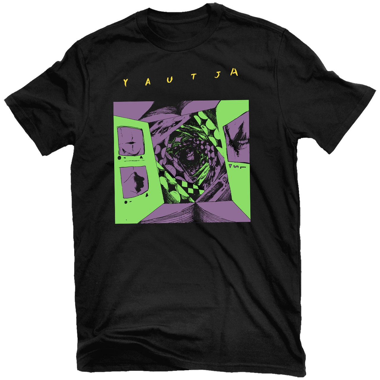 Yautja 'Wired Depths' (Black) T-Shirt - US Import