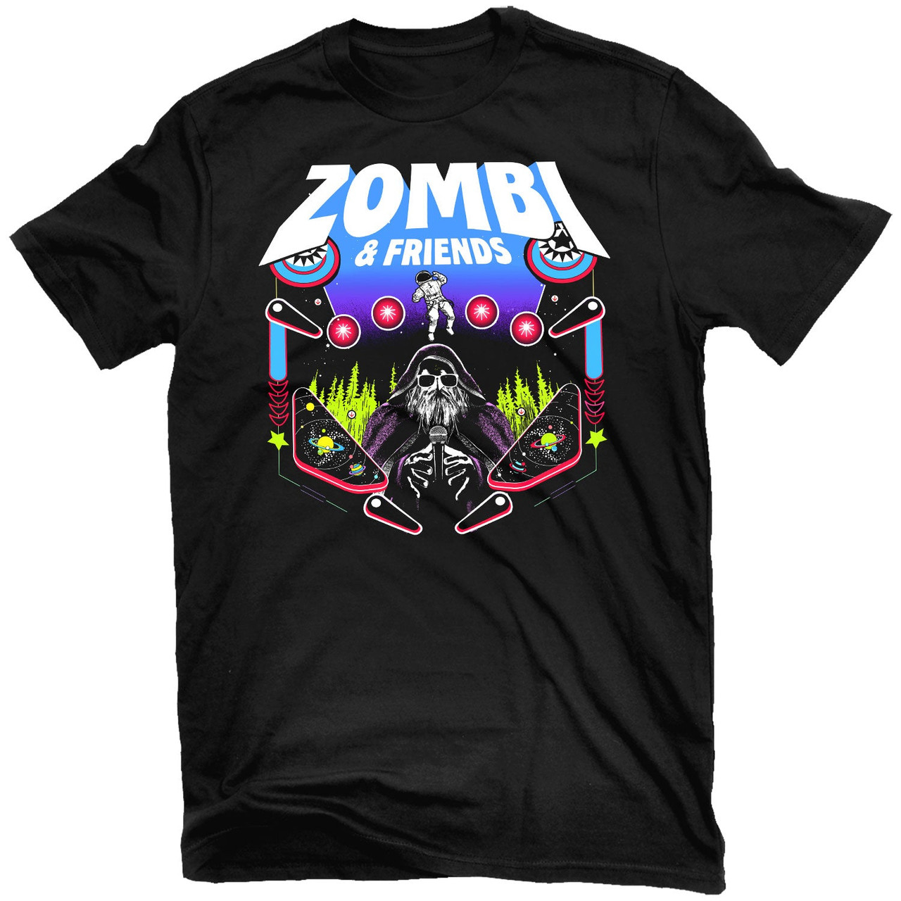 Zombi 'Zombi & Friends, Volume 1' (Black) T-Shirt - US Import