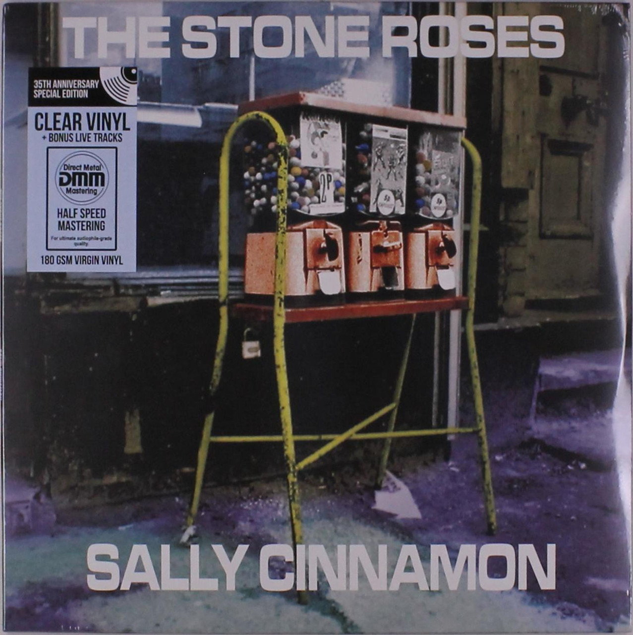 The Stone Roses 'Sally Cinnamon' (35th Anniversary) LP 180g Clear Vinyl