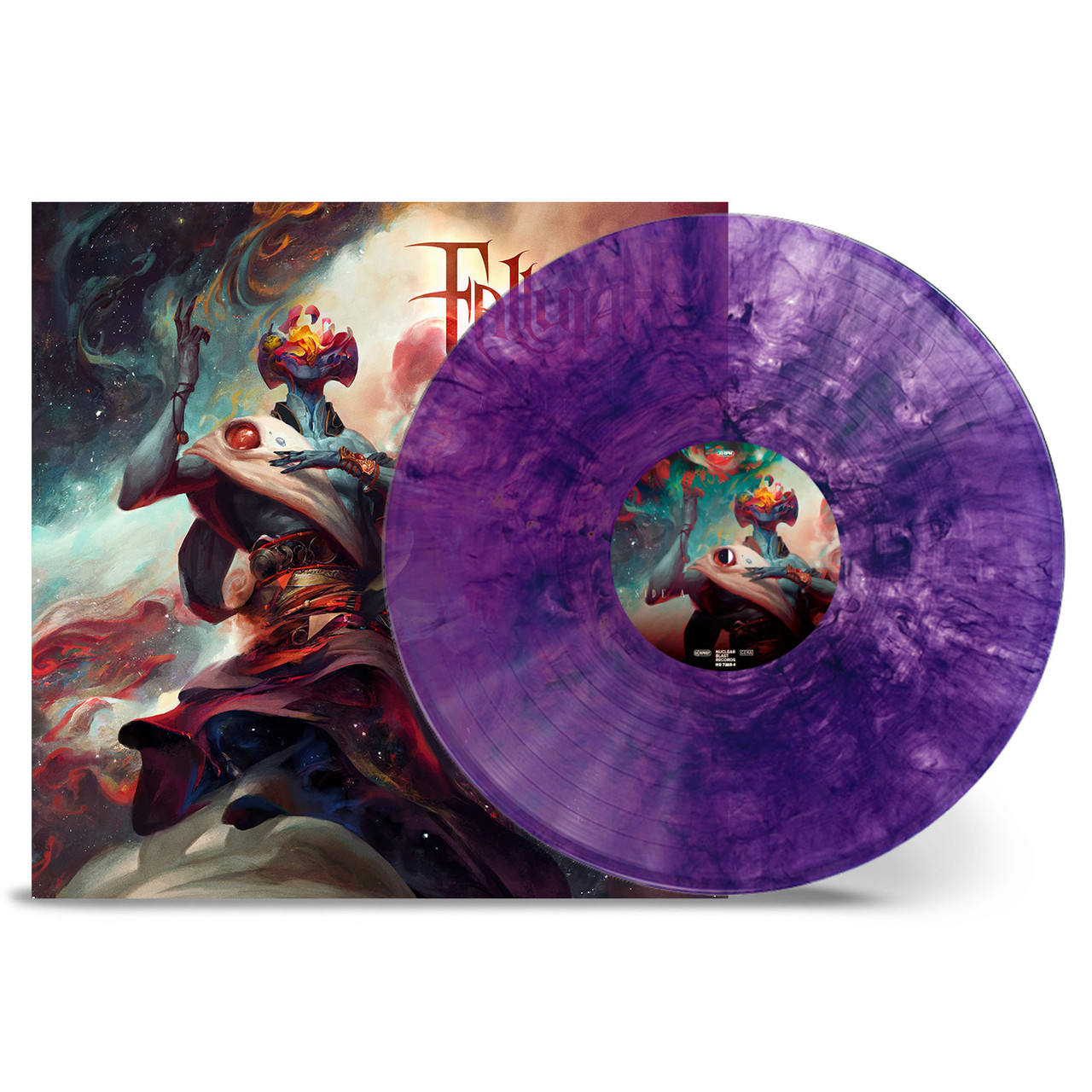 Fallujah 'Xenotaph' LP Crystal Clear Purple Marble Vinyl