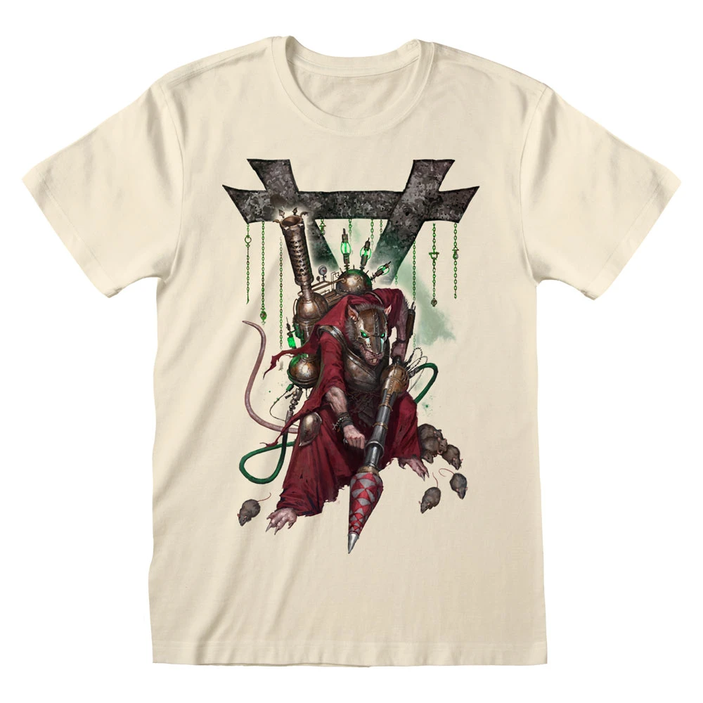 Warhammer 'Skaven Warrior' (Natural) T-Shirt