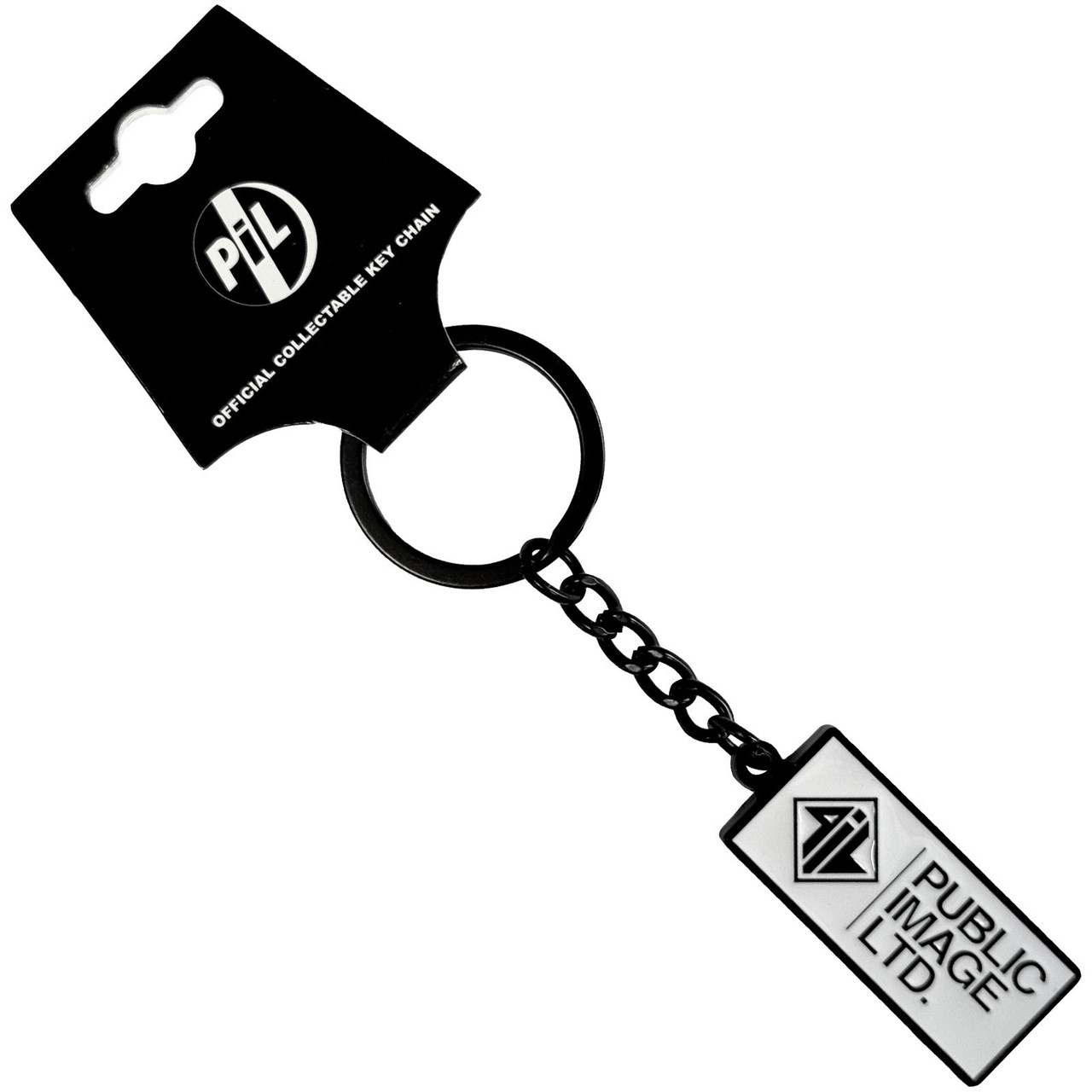 Public Image Ltd 'New Logo Stacked Text' Keyring