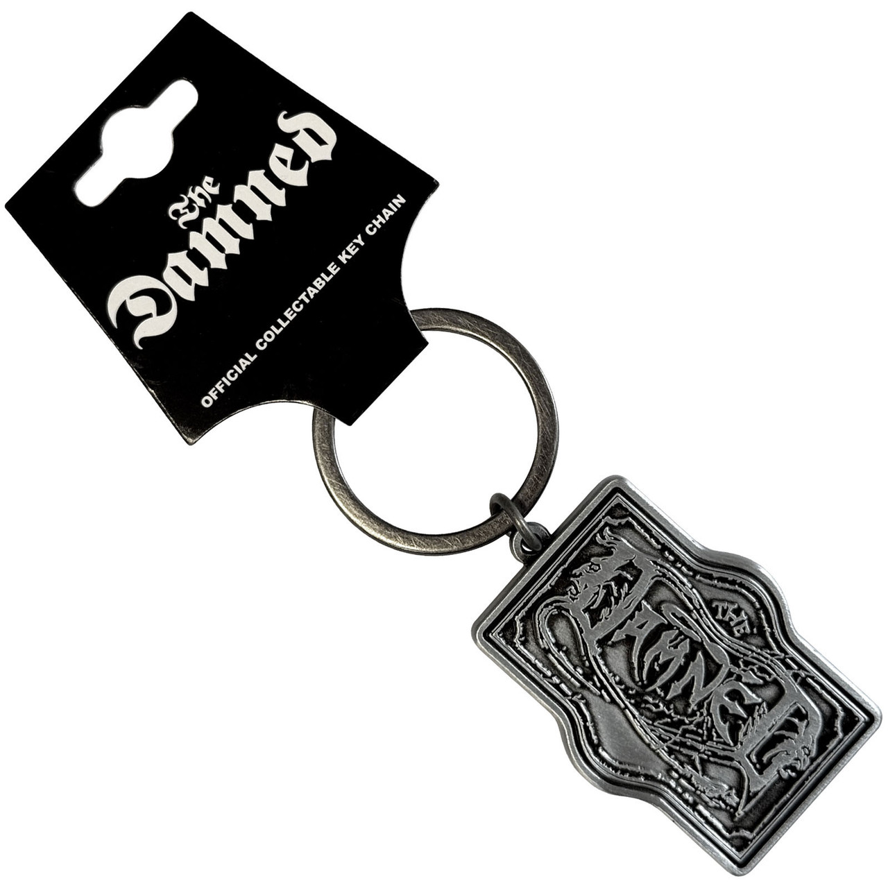 The Damned 'The Black Album Logo' Keyring