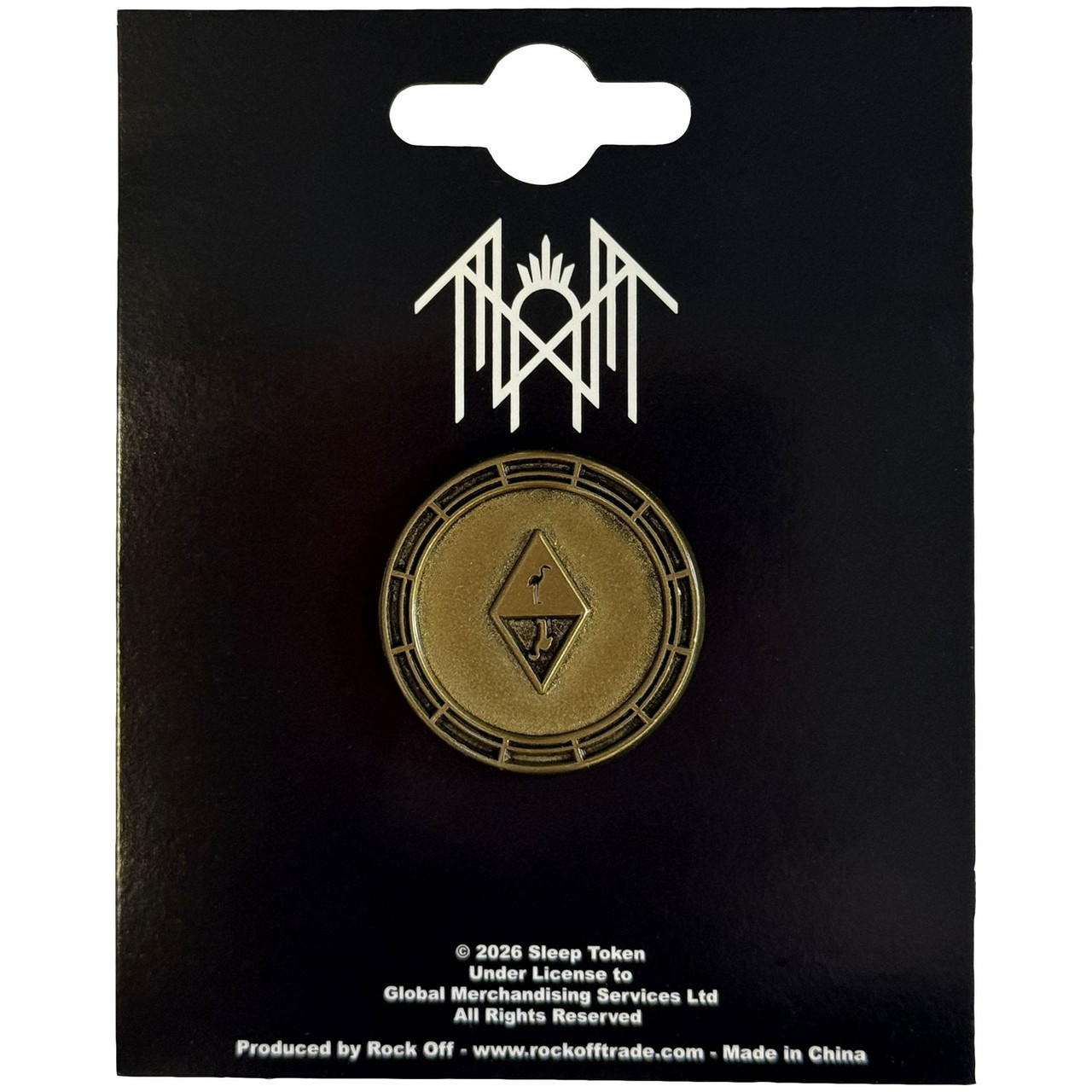 Sleep Token 'Inverse Flamingos' Pin Badge
