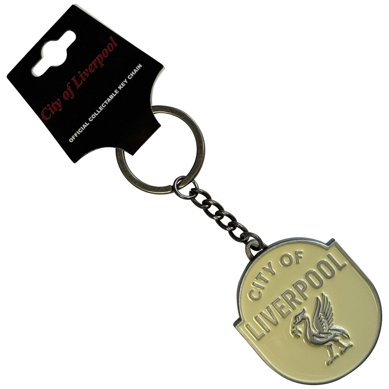 Rock Off 'City Of Liverpool Emblem' Keyring