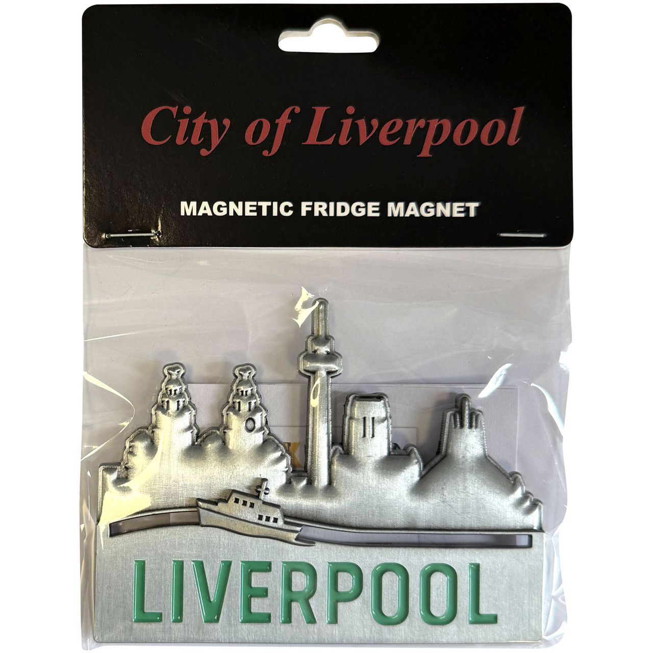 Rock Off 'City Of Liverpool Skyline' Premium Fridge Magnet