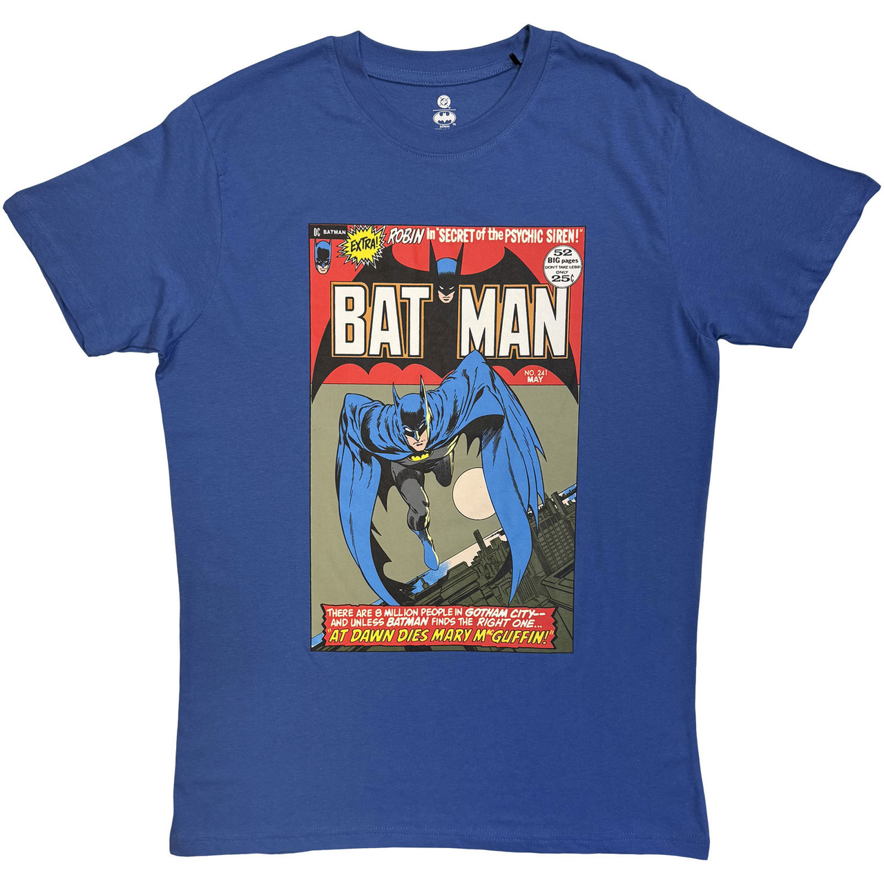 Batman 'Comic Cover' (Blue) T-Shirt