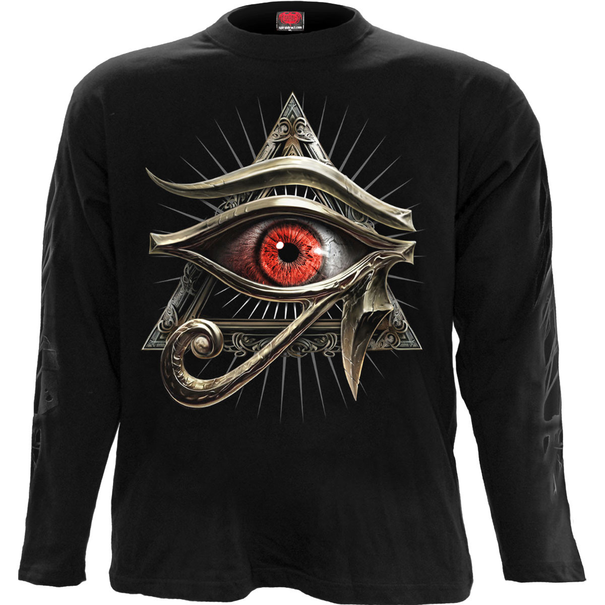 Spiral 'Evil Eye' (Black) Long Sleeve Shirt