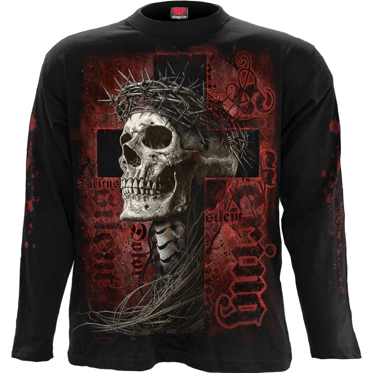 Spiral 'Silent Suffering' (Black) Long Sleeve Shirt