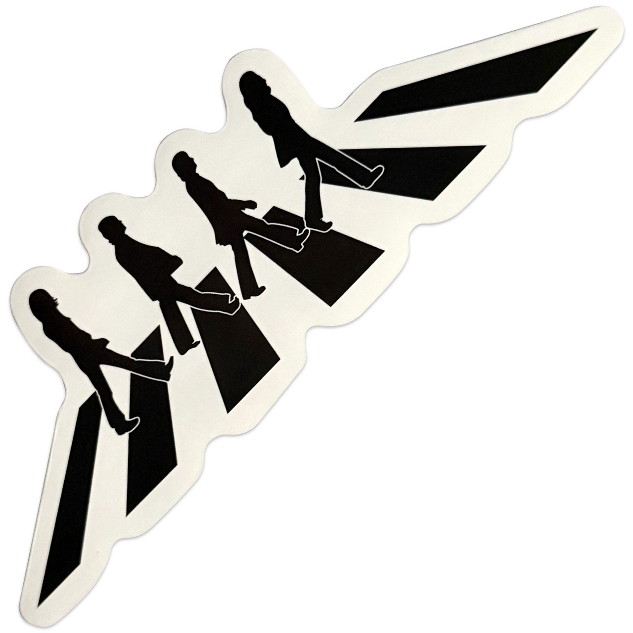 The Beatles 'Crossing' Sticker