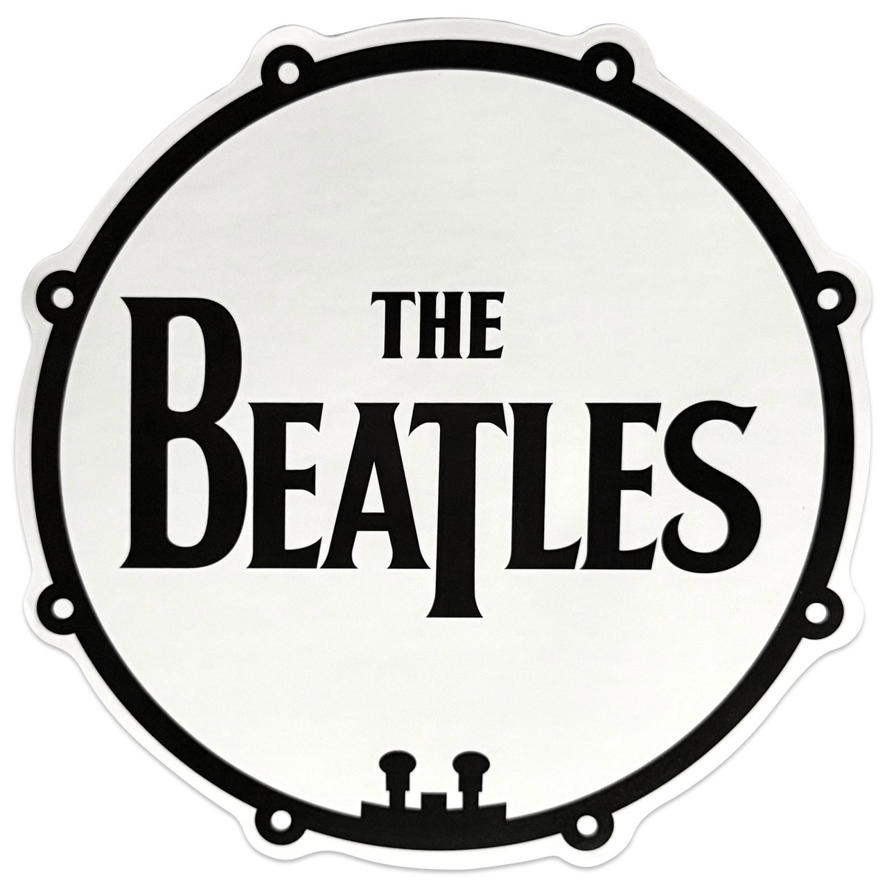 The Beatles 'Drum Logo' Sticker