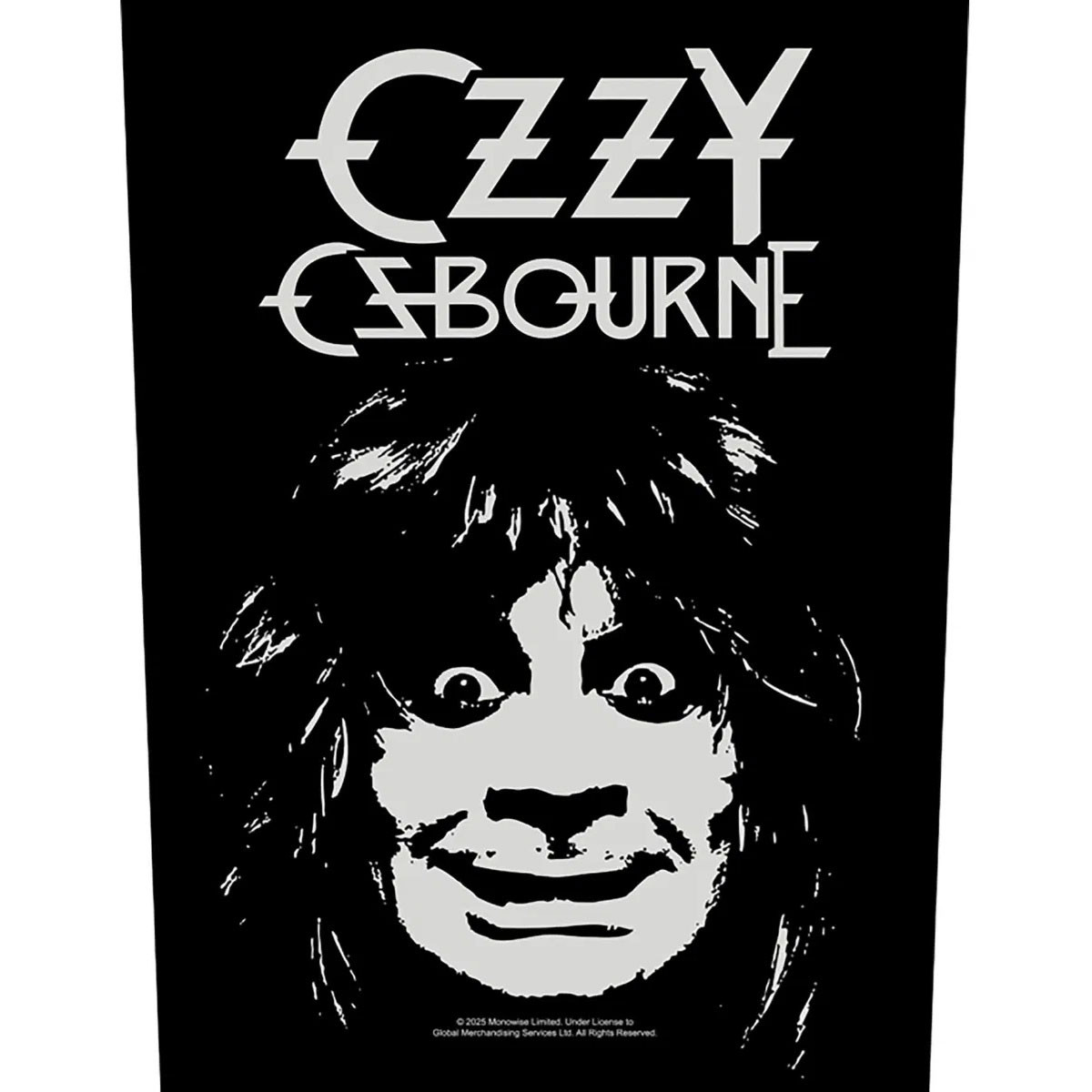 Ozzy Osbourne 'Madman' Back Patch